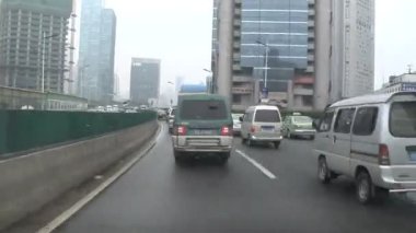 Shanghai Driving in Fast Motion